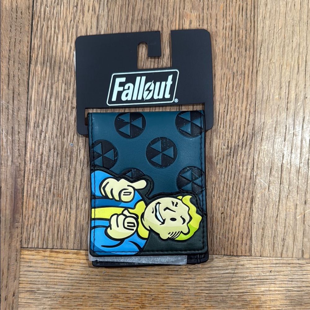 Fallout Wallet - Black and Blue
